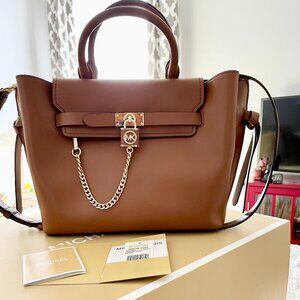 Michael Kors "NEW" never used - Hamilton Legacy Large belted sachel bag